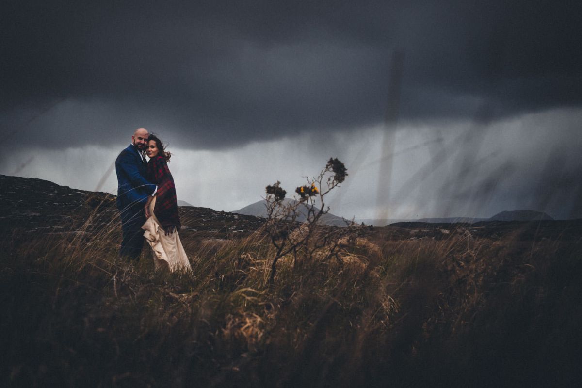 Irische Hochzeit mit vielen Hochzeitsfotos in Connemara