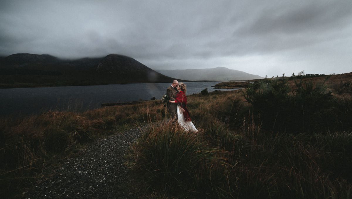 Tiny Wedding in Connemara - Hochzeitsfotos in Irland
