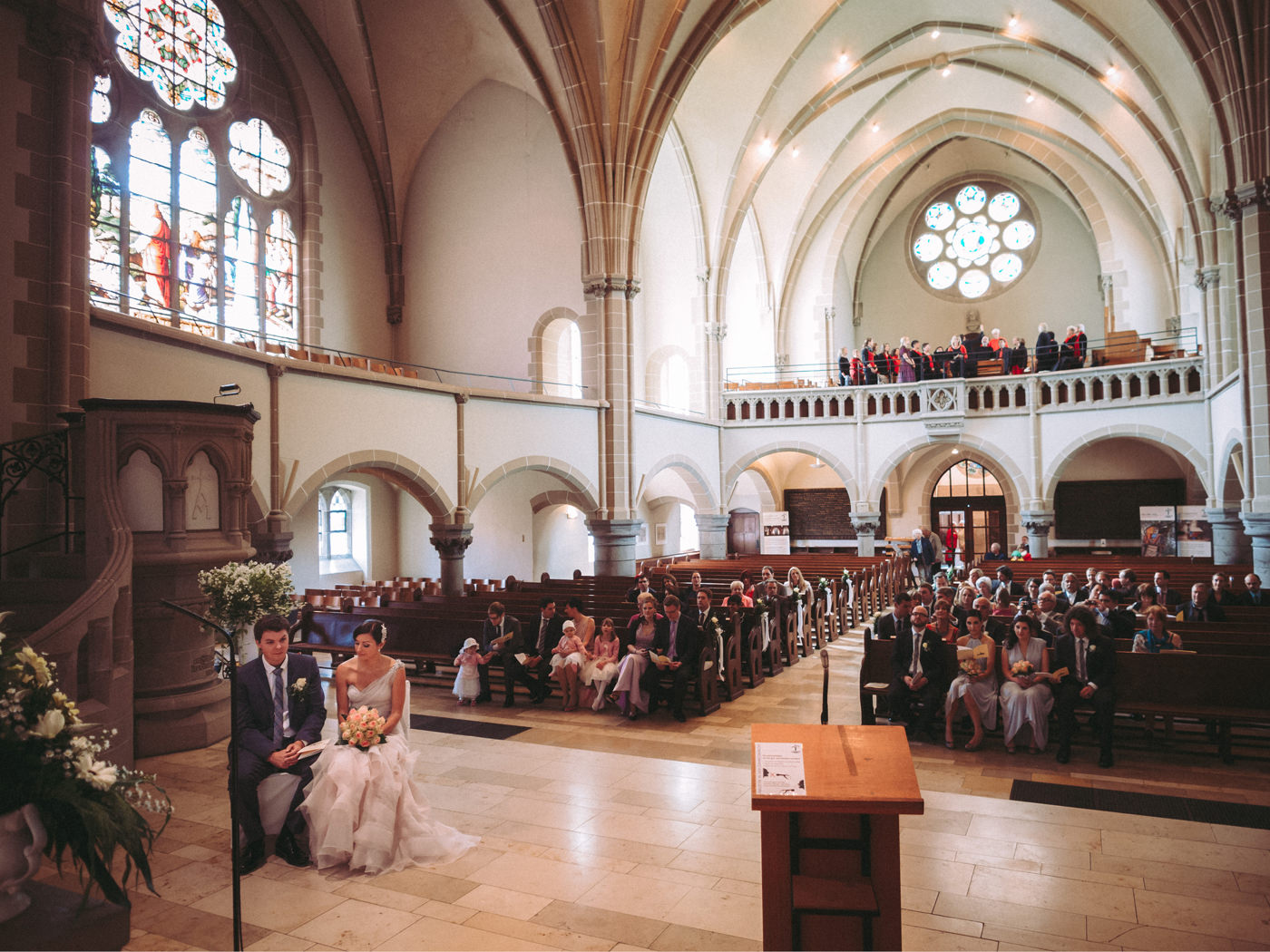 Felicity & Dennis | Hochzeit in der Trinkkuranlage in Bad Nauheim