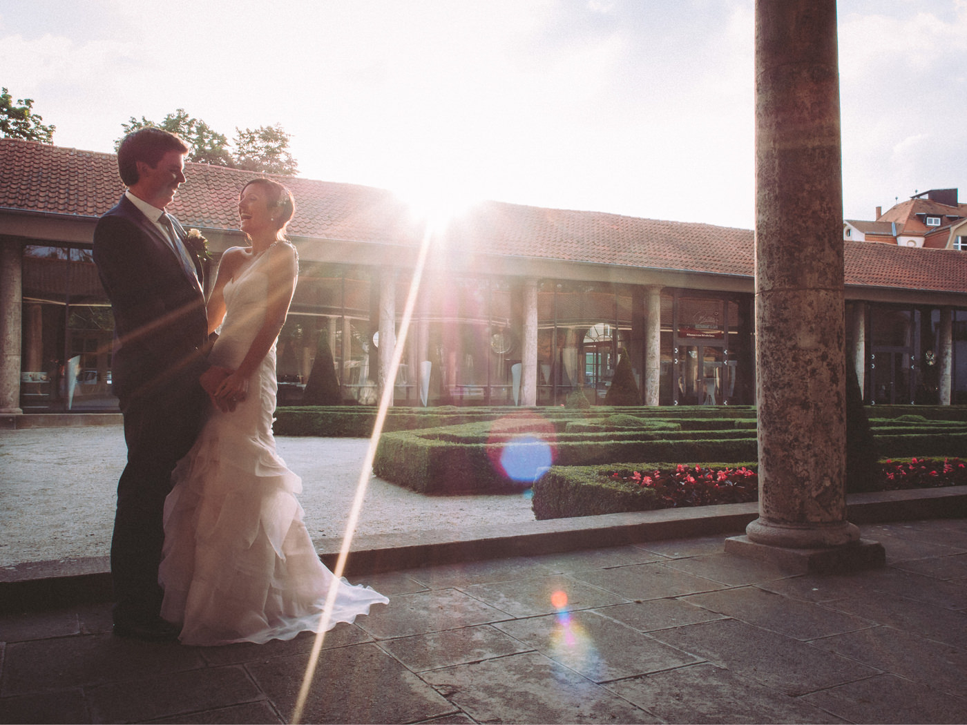 Felicity & Dennis | Hochzeit in der Trinkkuranlage in Bad Nauheim