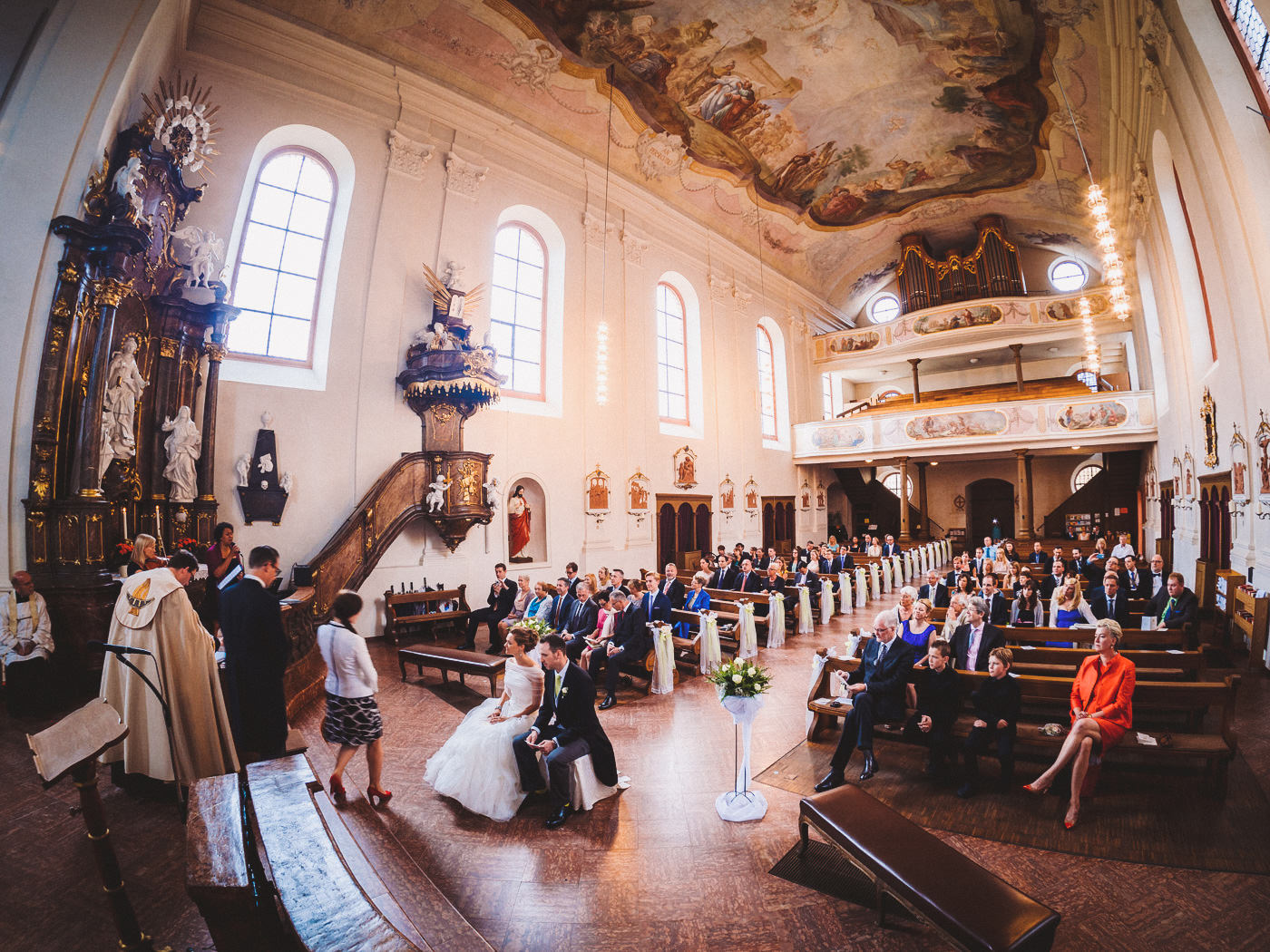 Hochzeit in der Kleinen Residenz am Schloss, Hochheim-Massenheim