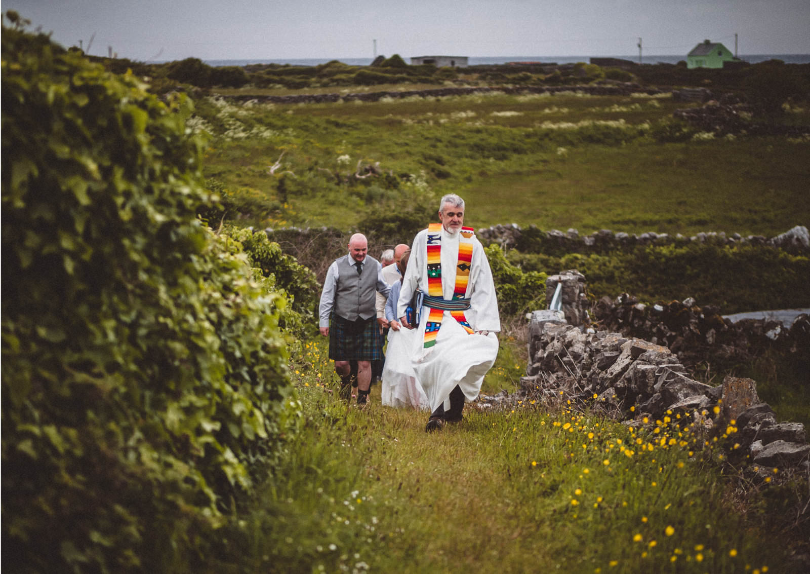 Elopement of Melissa & Chad on Inishmore, Aran Islands, Ireland