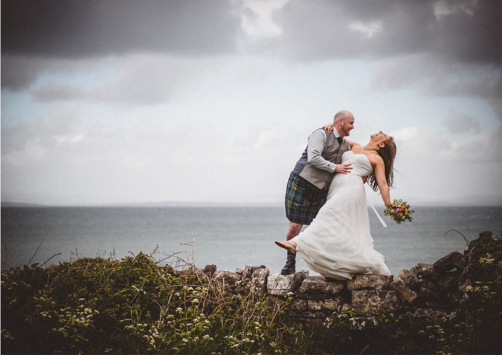 Elopement of Melissa & Chad on Inishmore, Aran Islands, Ireland