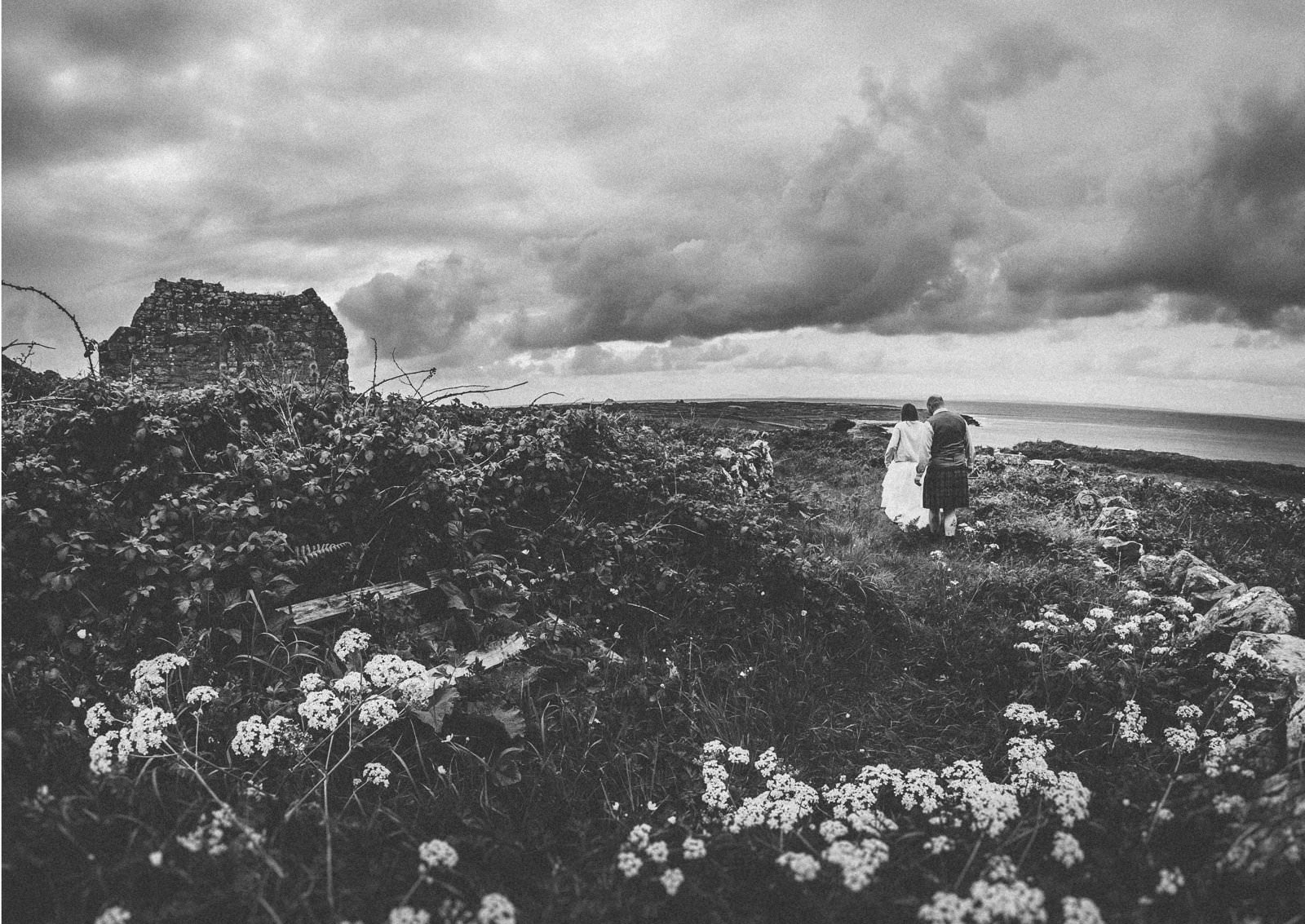 Elopement von Melissa & Chad auf Inishmore, Aran Islands, Irland