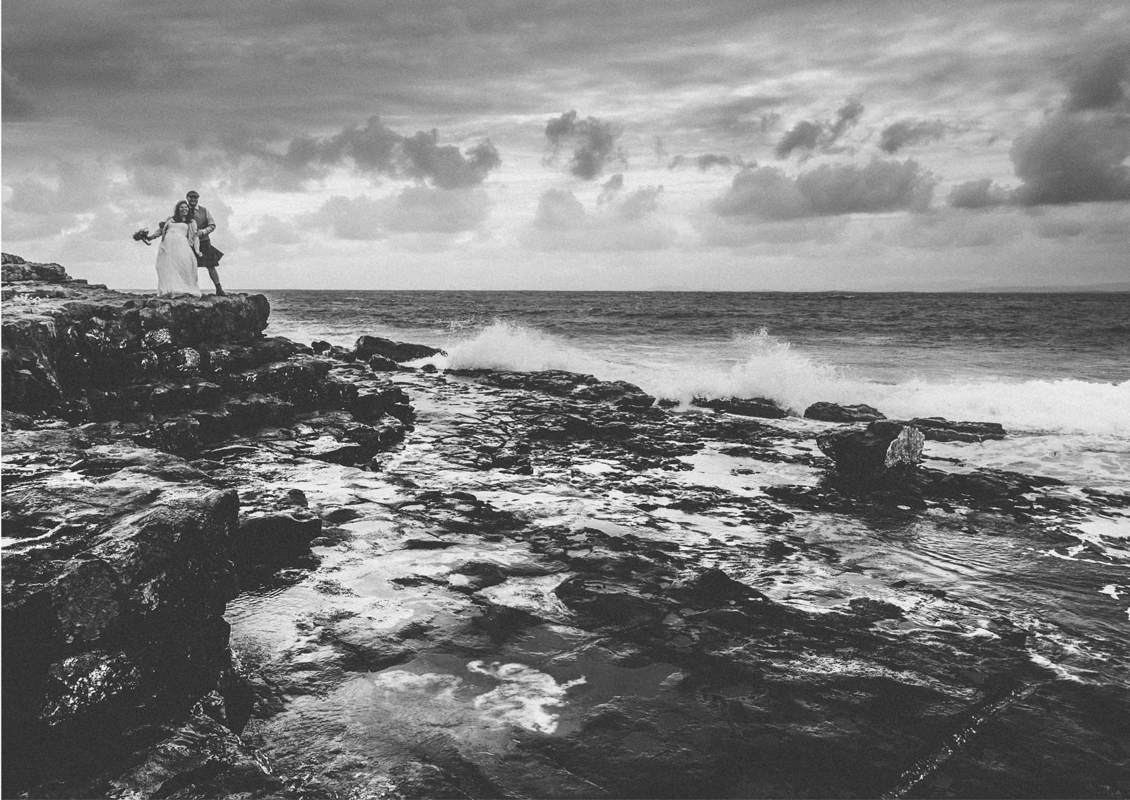 Elopement von Melissa & Chad auf Inishmore, Aran Islands, Irland