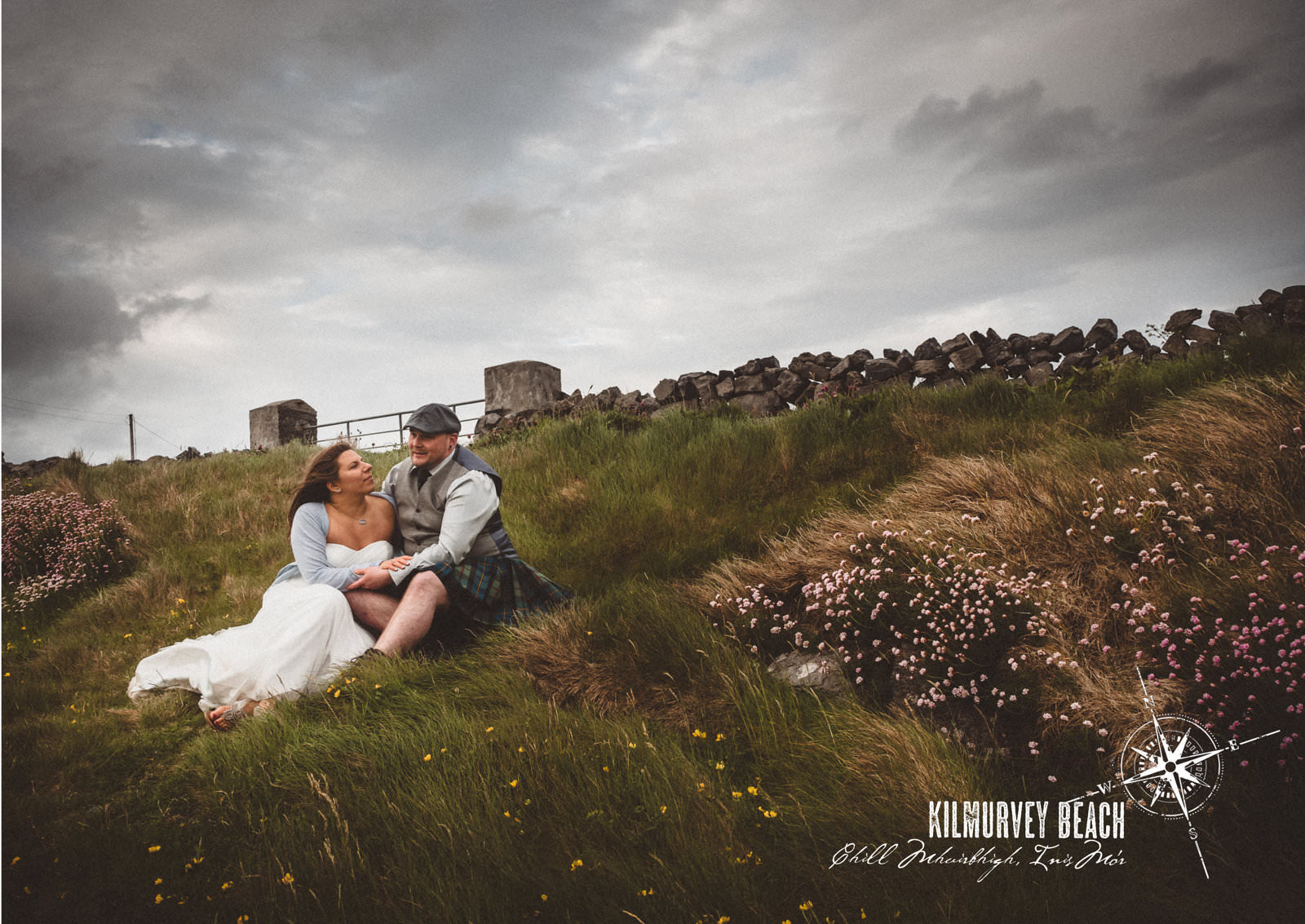 Elopement von Melissa & Chad auf Inishmore, Aran Islands, Irland