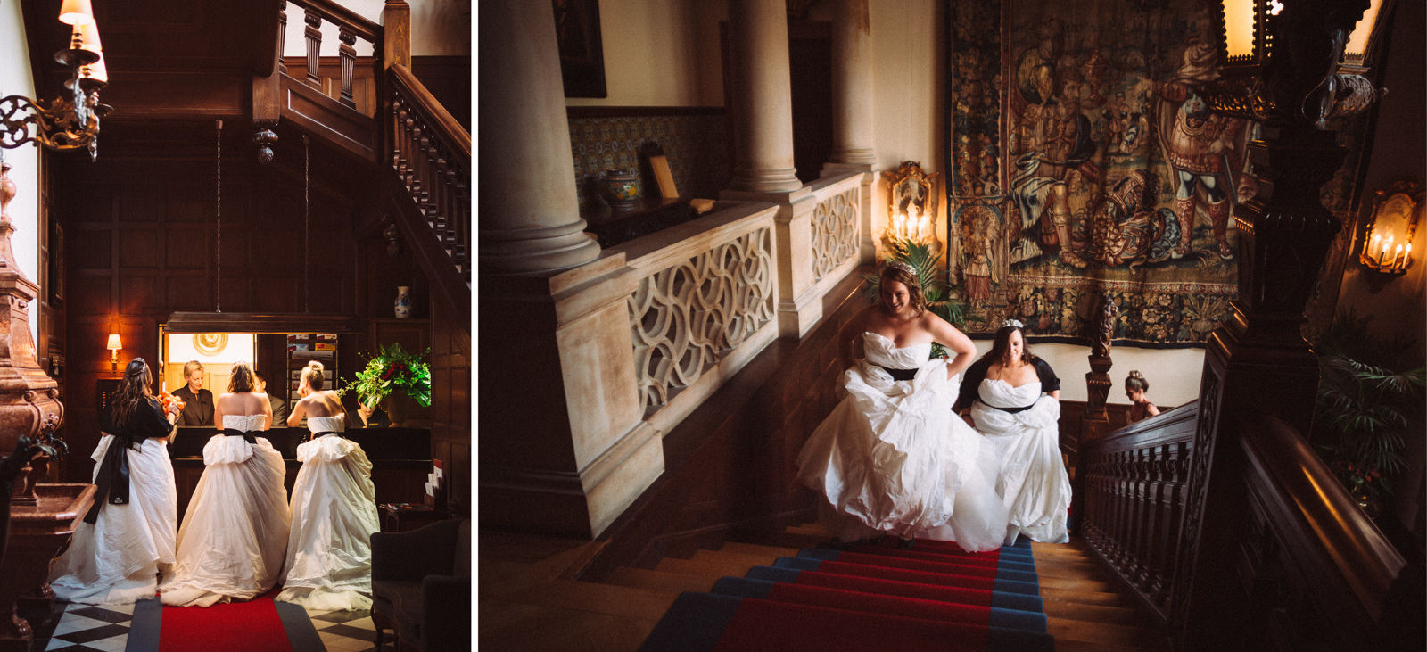 Same-sex wedding at Schlosshotel Kronberg