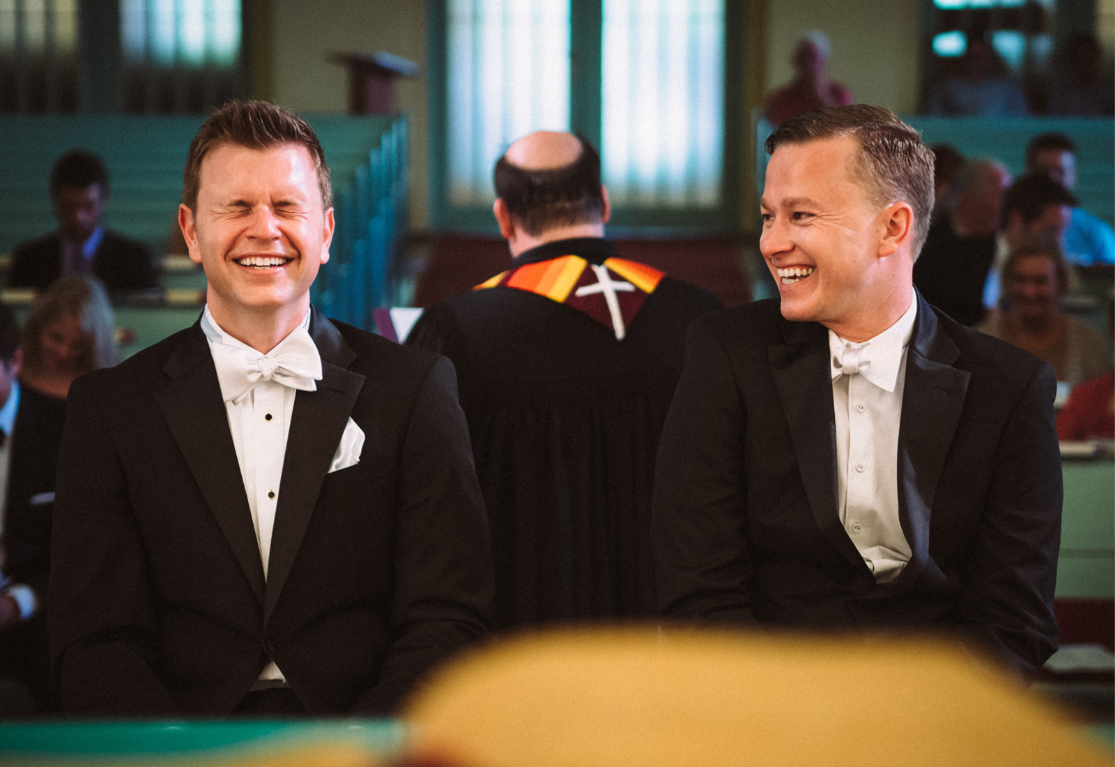 Same-sex wedding at Schlosshotel Kronberg