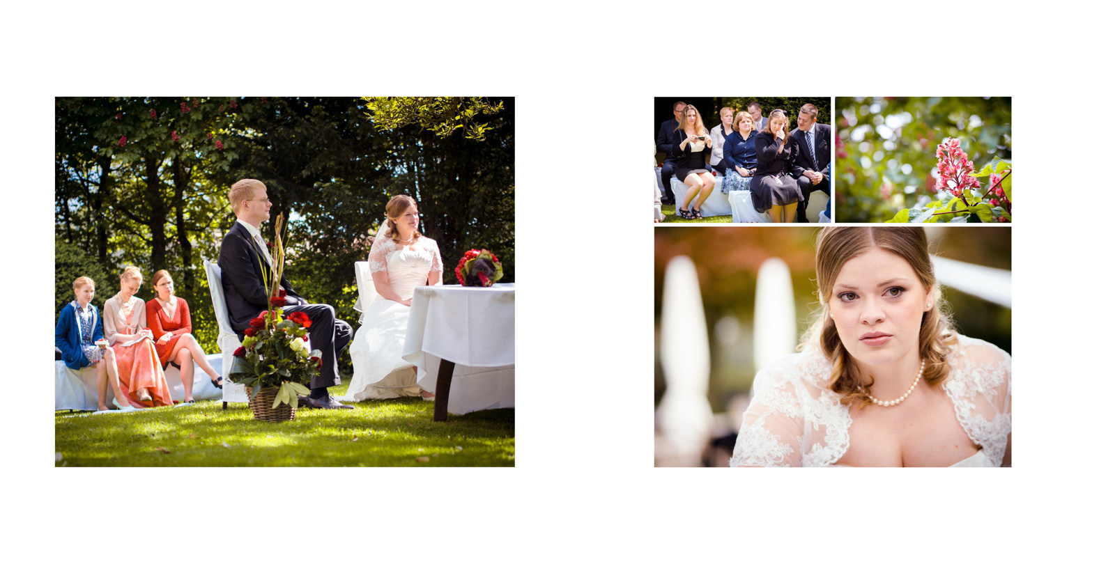 Hochzeit im Park von Schlosshotel Rettershof, Kelkheim