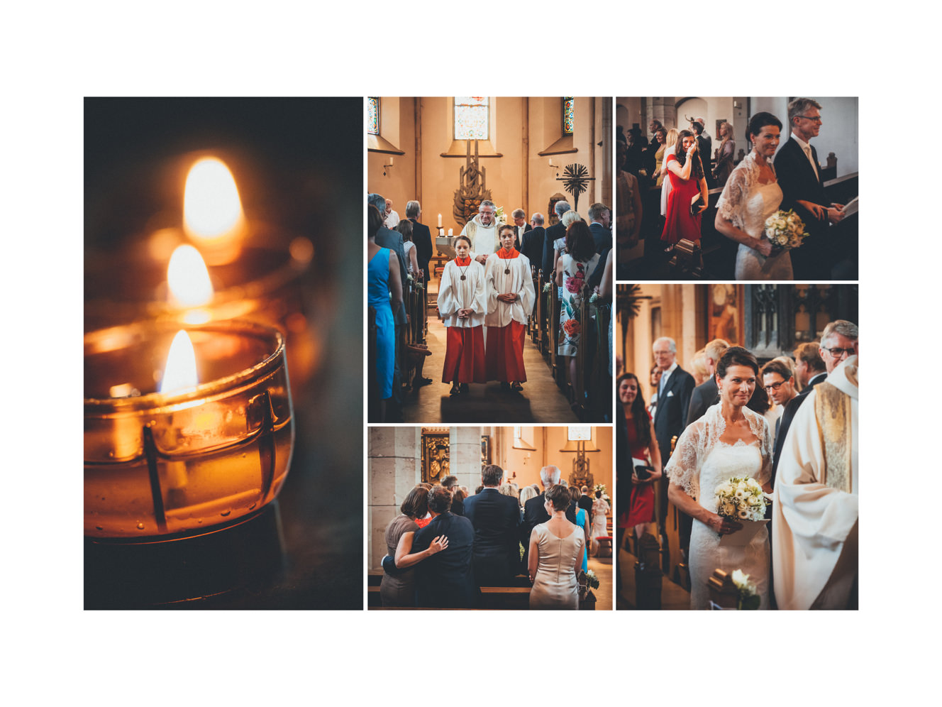 Hochzeit im Schlosshotel Kronberg - Getting Ready, kirchliche Trauung, Hochzeitsfotos im Park und tolle Party