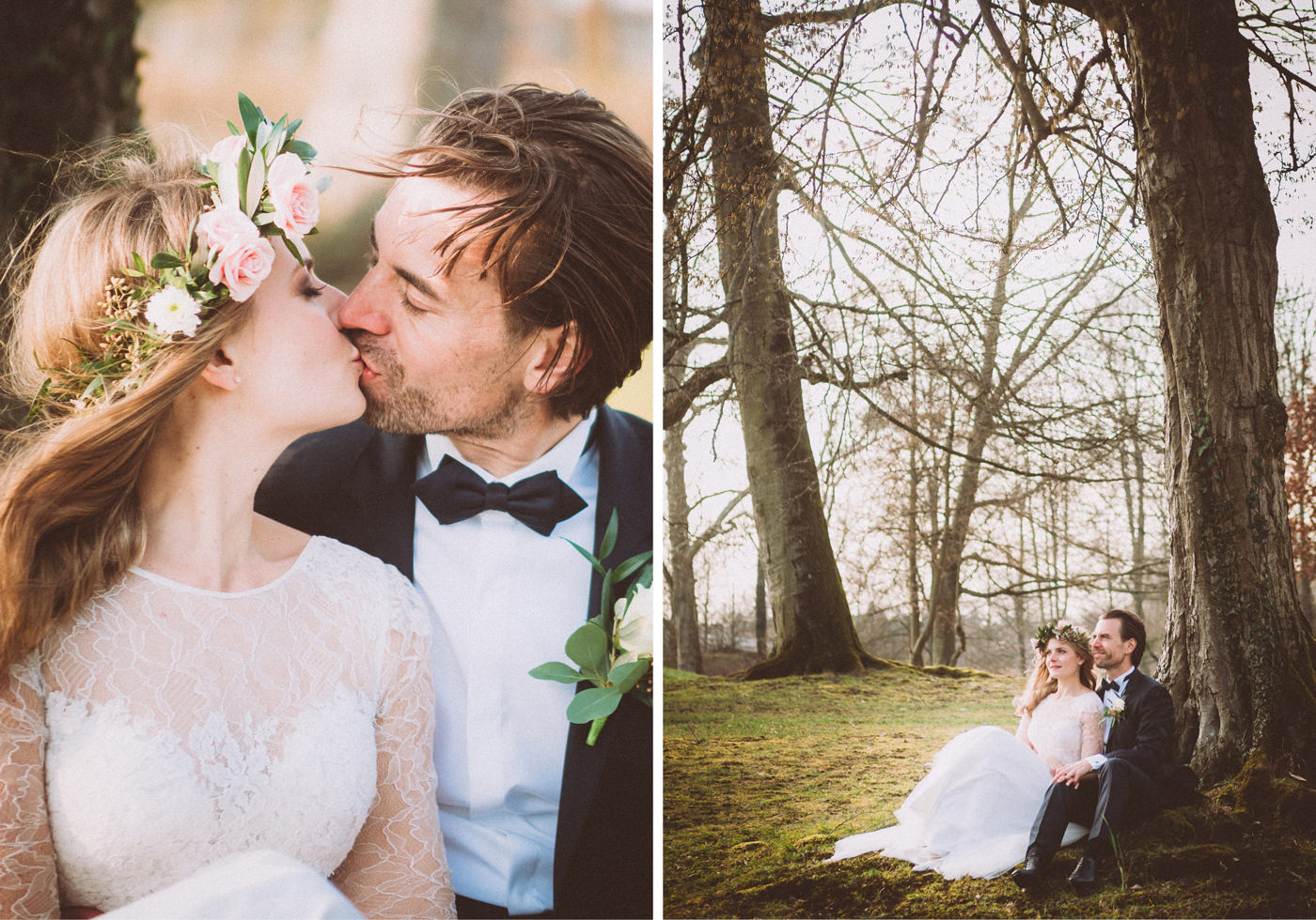 Hochzeit in Hanau - Trauung auf Schloss Philipsruhe, Hochzeitsfotos im Schlosspark Wilhelmsbad, Feier in der Wilhelmsbader Hofküche