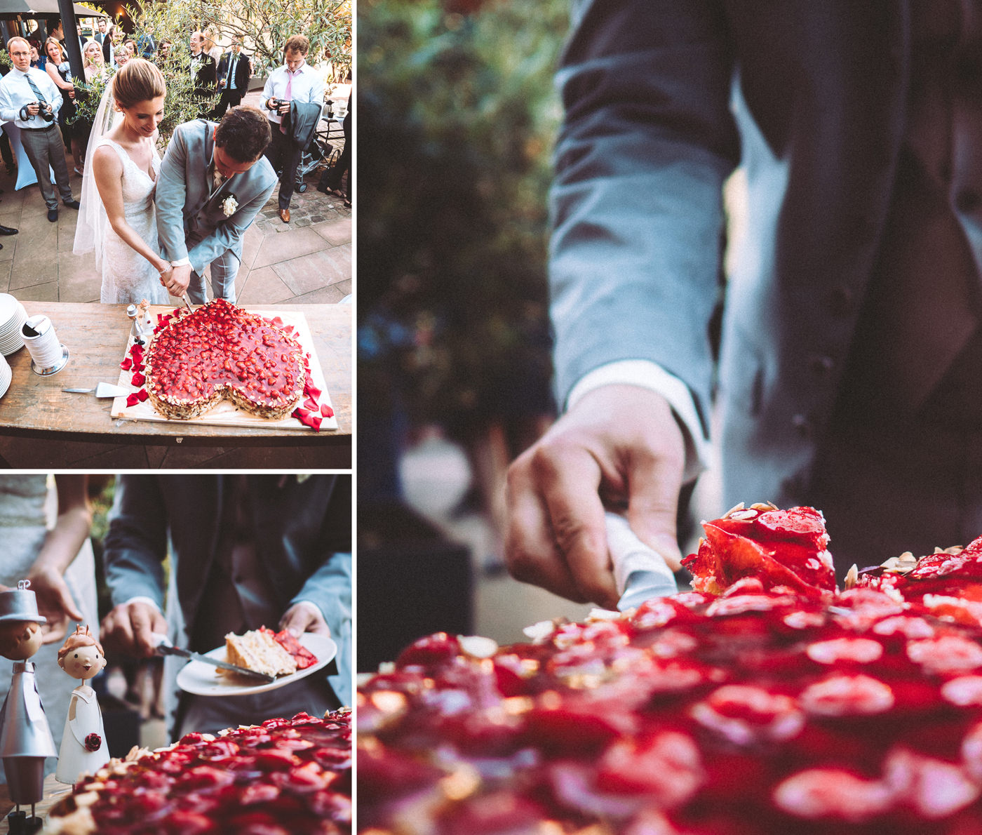 Hochzeit Grenzhof Heidelberg - kirchliche Trauung, Hochzeitsfotos bei Traumwetter, großartige Hochzeitsparty