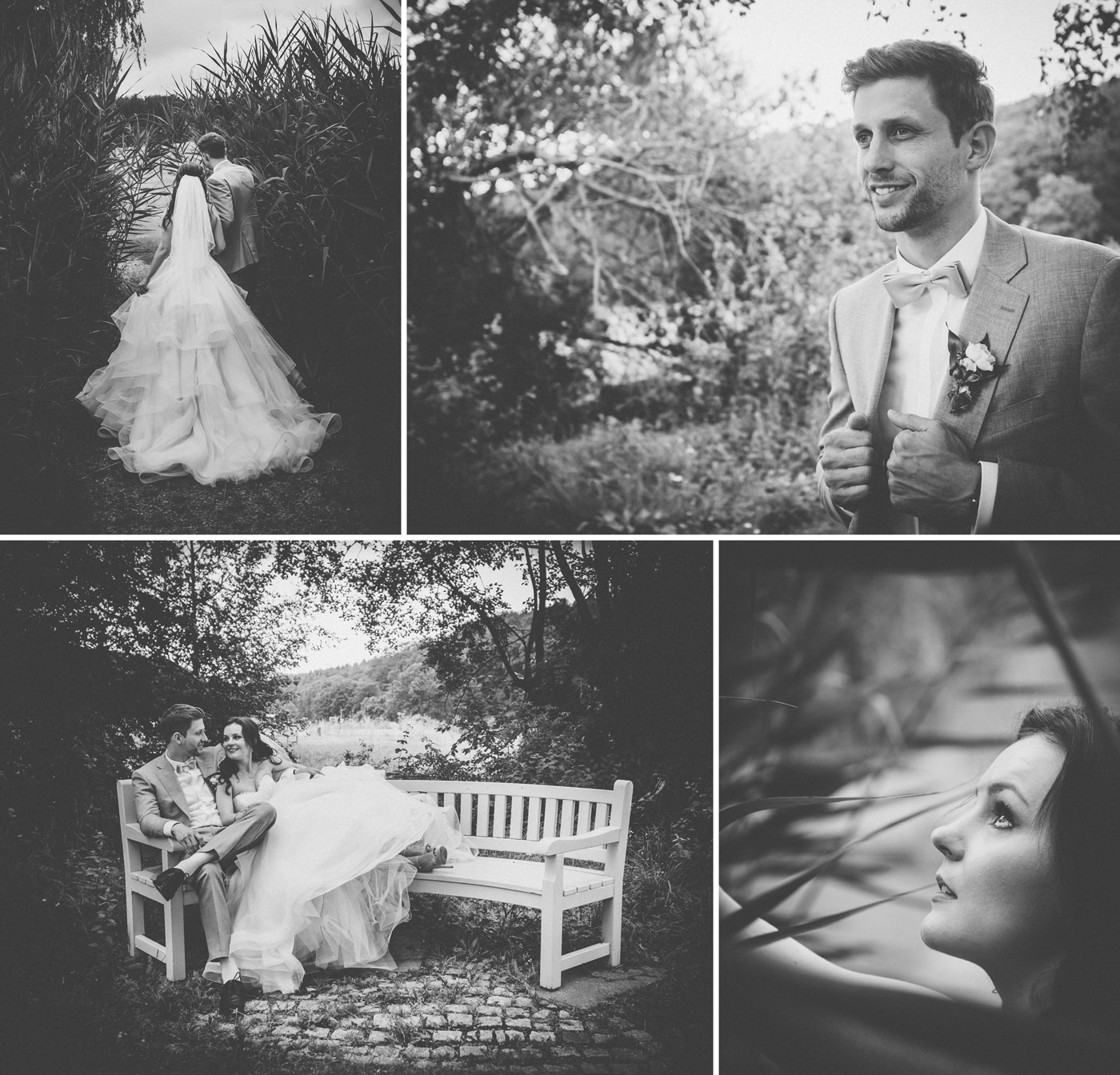 Wedding at Hofgut Georgenthal - a fairytale wedding with fantastic portraits in the hills of the Taunus