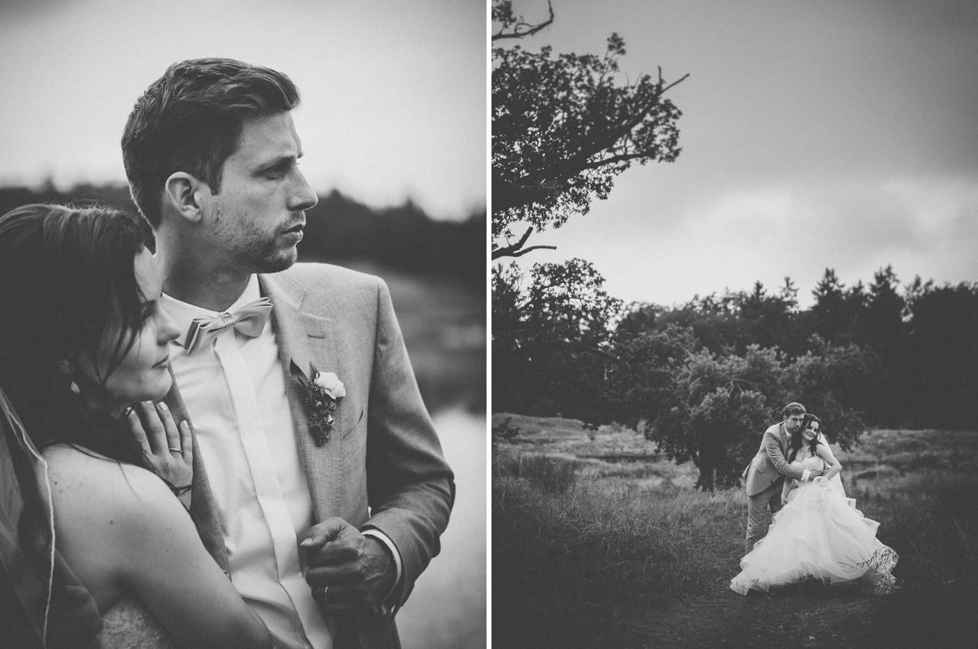 Wedding at Hofgut Georgenthal - a fairytale wedding with fantastic portraits in the hills of the Taunus