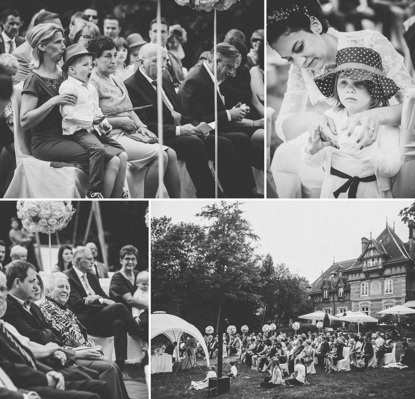 Hochzeit Villa Rothschild - Freie Trauung und Portraits im Park und Feier in der Bar