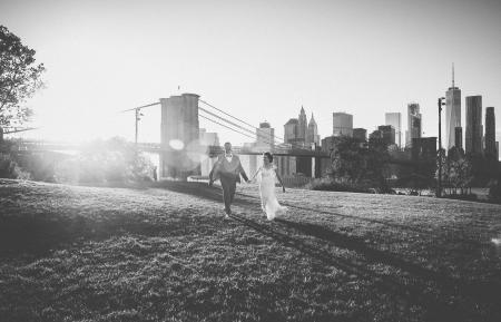 Wedding photos in New York City - with wedding ceremony in Central Park and impressions from Manhattan, Brooklyn and Coney Island