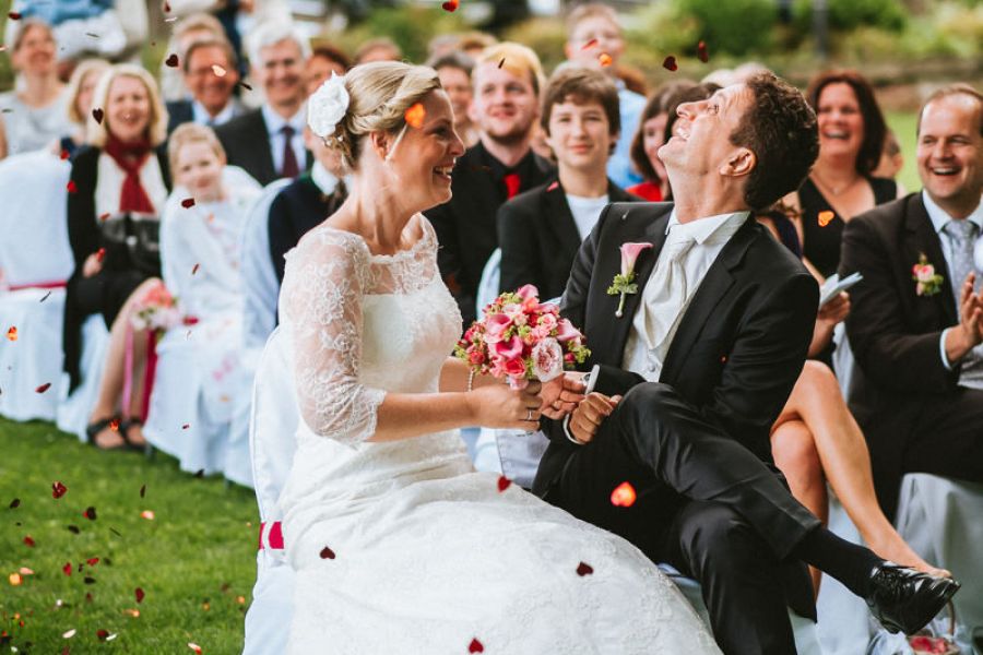 Hochzeit auf Burg Schwarzenstein im Rheingau