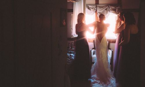 Hochzeit im Grenzhof, Heidelberg - Hochzeitsfotos in der Abendsonne