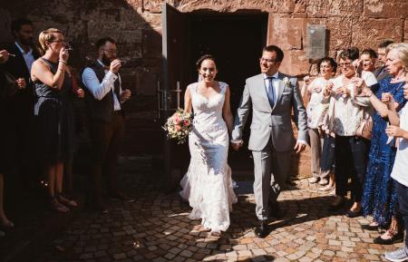 Wedding at Hotel Kloster Hornbach: Dream wedding at Hotel Kloster Hornbach in the Palatinate with Carry & Patze
