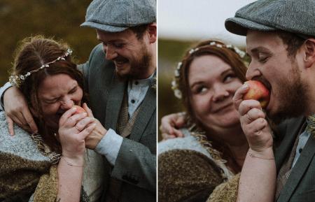 Elopement im Westen Irlands - zwei Deutsche heiraten im Steinkreis auf der irischen Beara Halbinsel