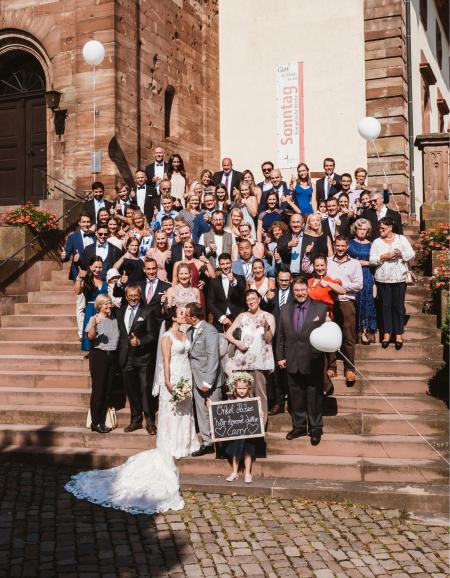 Wedding at Hotel Kloster Hornbach: Dream wedding at Hotel Kloster Hornbach in the Palatinate with Carry & Patze