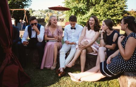 Wedding at Hotel Kloster Hornbach: Dream wedding at Hotel Kloster Hornbach in the Palatinate with Carry & Patze