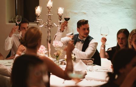 Wedding at Hotel Kloster Hornbach: Dream wedding at Hotel Kloster Hornbach in the Palatinate with Carry & Patze