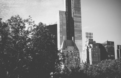 Blick aus dem Central Park auf die Skyline von Manhattan - Elopement in New York