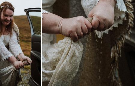 Elopement im Westen Irlands - zwei Deutsche heiraten im Steinkreis auf der irischen Beara Halbinsel