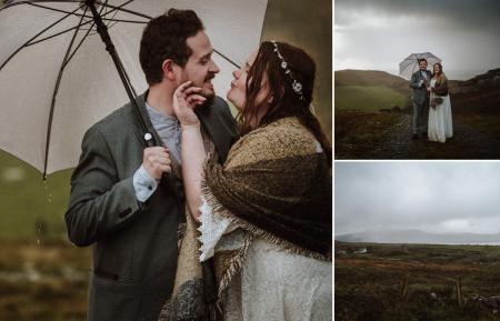 Elopement im Westen Irlands - zwei Deutsche heiraten im Steinkreis auf der irischen Beara Halbinsel