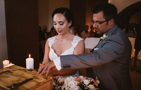 Wedding at Hotel Kloster Hornbach: Dream wedding at Hotel Kloster Hornbach in the Palatinate with Carry & Patze