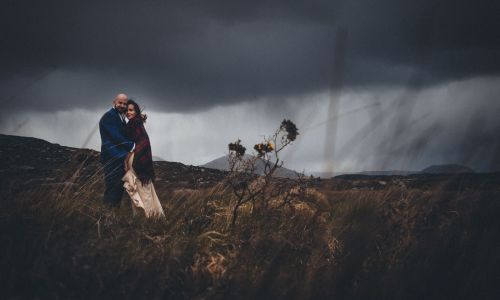 Irische Hochzeit mit vielen Hochzeitsfotos in Connemara