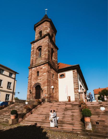 Wedding at Hotel Kloster Hornbach: Dream wedding at Hotel Kloster Hornbach in the Palatinate with Carry & Patze