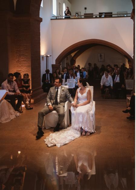 Wedding at Hotel Kloster Hornbach: Dream wedding at Hotel Kloster Hornbach in the Palatinate with Carry & Patze