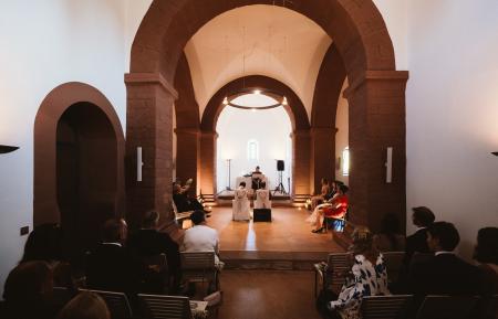 Wedding at Hotel Kloster Hornbach: Dream wedding at Hotel Kloster Hornbach in the Palatinate with Carry & Patze