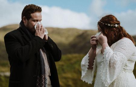 Elopement im Westen Irlands - zwei Deutsche heiraten im Steinkreis auf der irischen Beara Halbinsel