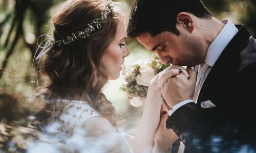 Tiny Wedding im Schlosshotel Kronberg - intime Hochzeitsfotos im Schlosspark