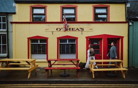 Elopement im Westen Irlands - zwei Deutsche heiraten im Steinkreis auf der irischen Beara Halbinsel